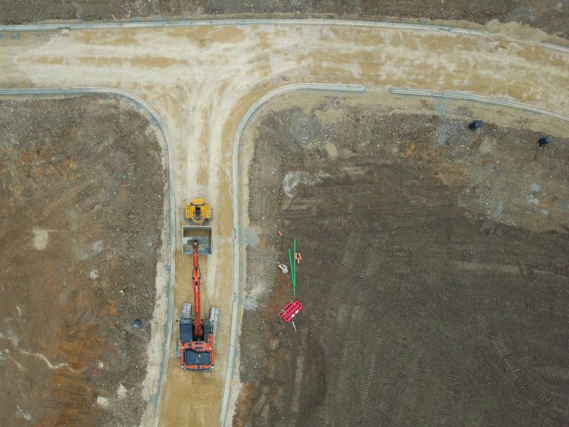 Heavy Machinery in Use